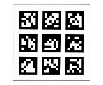 QR code calibration board JY-MRS10